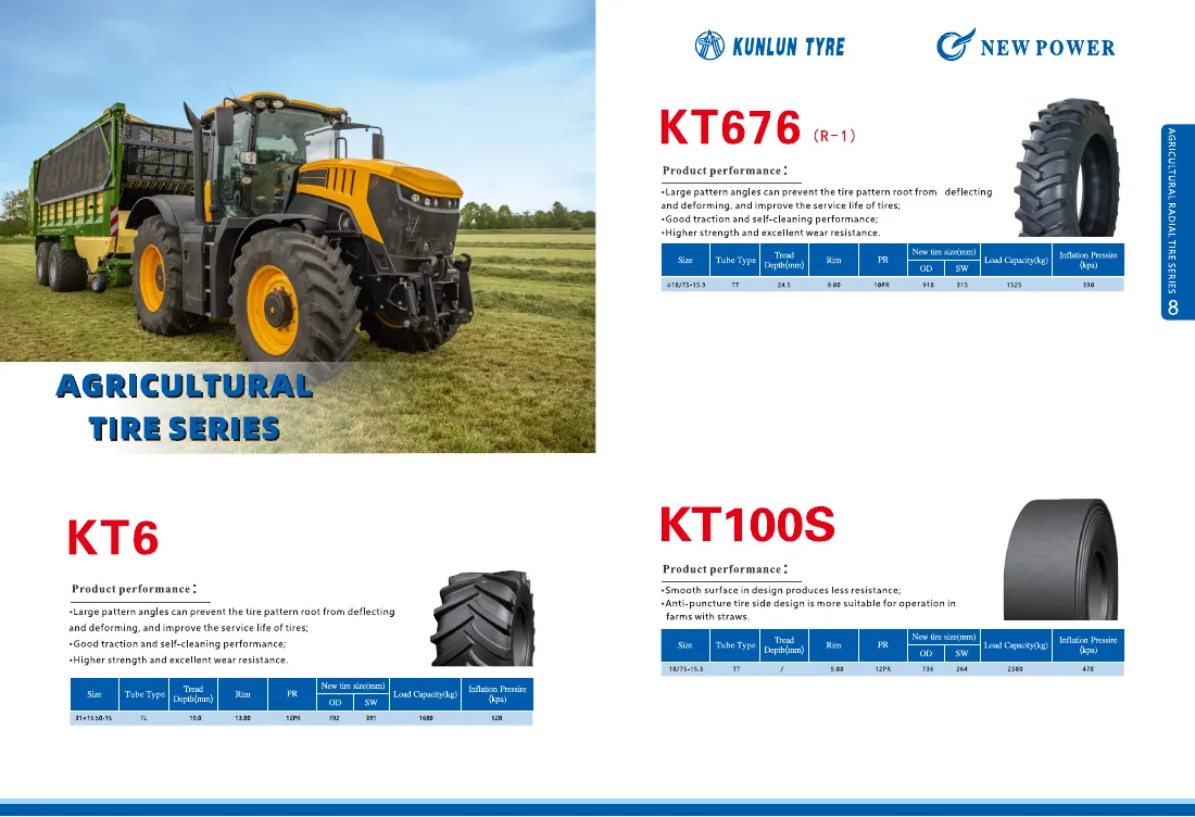 Agricultural Tires catalogue spread 4